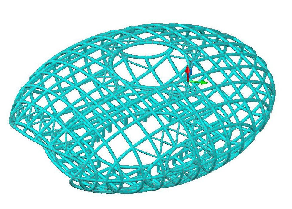 南充蚕茧异形钢结构